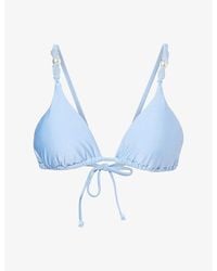 Seafolly - Palermo Triangle Bikini Top - Lyst