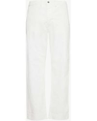 RRL - Straight-leg Mid-rise Cotton Chino Trousers - Lyst