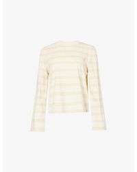 Barbour - Dartmoor Striped Cotton Top - Lyst