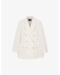 JOSEPH - Chapone Double-breasted Stretch-woven Jacket - Lyst