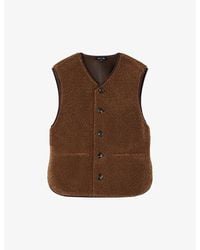 Soeur - Fusil Teddy-Textured Faux-Fur Gilet - Lyst