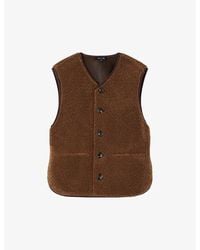 Soeur - Fusil Teddy-Textured Faux-Fur Gilet - Lyst