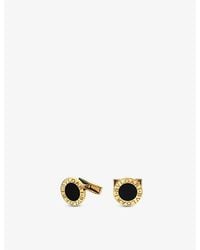 BVLGARI - 18Ct- And Onyx Cufflinks - Lyst