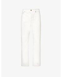 Fear Of God - Essentials Brand-patch Straight-leg Relaxed-fit Jeans - Lyst