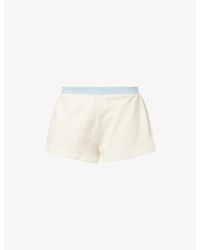 FRAME - The Monte Carlo Cotton Shorts - Lyst