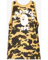 Chillin Ape Mens T-Shirt Animals V-Neck Tank Top Vest Tshirt D724