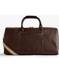 Ted Baker - Kalvin Branded Faux-leather Holdall - Lyst