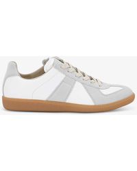 Maison Margiela - Replica Leather Low-top Trainers - Lyst