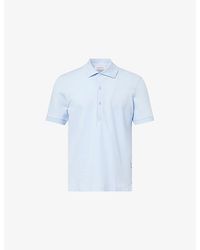Orlebar Brown - Bruno Pique Cotton Polo Top - Lyst