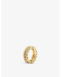 BVLGARI - B.Zero1 18Ct- And 0.51Ct Brilliant-Cut Diamond Ring - Lyst