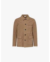Dries Van Noten - Braxton Patch-Pocket Cotton Field Jacket - Lyst