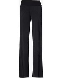 Rick Owens - Wide-leg Mid-rise Crepe Trousers - Lyst