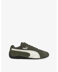 PUMA - Speedcat Og Suede Low-Top Trainers - Lyst