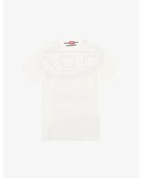 DIESEL - T-Boggy Logo-Print Short-Sleeve Cotton T-Shirt - Lyst