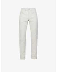 FRAME - L'Homme Slim-Fit Slim-Leg Stretch-Woven Trousers - Lyst