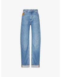 Bottega Veneta - Regular-Fit Straight-Leg Denim Jeans - Lyst