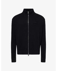 Givenchy - Zip-Up Wool And Cashmere-Blend Cardigan - Lyst