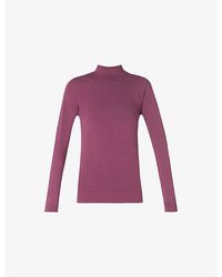 Sweaty Betty - Modal High-Neck Base Layer Ski Top - Lyst