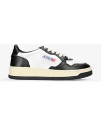 Autry - Medalist Leather Low-top Trainers - Lyst