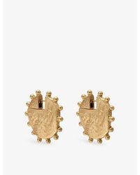 Zimmermann - Idle-Plated Brass Hoop Earrings - Lyst