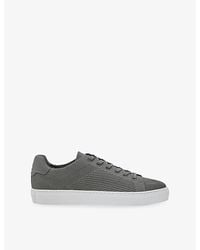 Reiss - Finley Knit Low-Top Trainers - Lyst