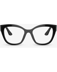 Miu Miu - Mu 05xv Square-frame Acetate Eyeglasses - Lyst