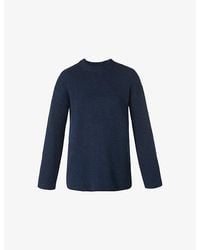Sweaty Betty - Alpine Crew Neck Wool-Blend Jumper - Lyst