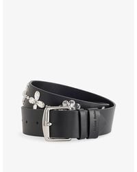 Simone Rocha - Crystal-Embellished Leather Belt - Lyst