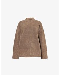 Pretty Lavish - Camille V-Neck Knitted Jumper - Lyst
