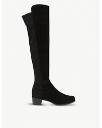 Stuart Weitzman - Reserve Suede Over-the-knee Boots - Lyst