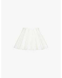 House Of Cb - Celia Bloomer Stretch-Cotton Mini Skirt - Lyst