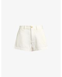 Polo Ralph Lauren - Mid-Rise Four-Pocket Cotton Shorts - Lyst