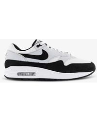 Nike - Air Max 1 Panelled Suede Mid-top Trainers - Lyst