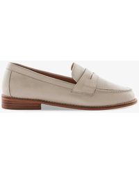Dune - Ginelli Penny Leather Loafers - Lyst