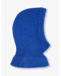 Lemaire - Brushed-texture Ribbed Stretch-woven Blend Balaclava - Lyst