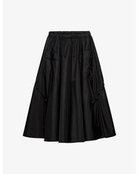 Prada - Re-Nylon Circle Midi Skirt - Lyst