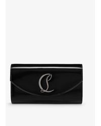 Christian Louboutin - Loubi54 Logo-plaque Leather Wallet-on-chain - Lyst