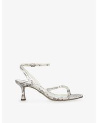 Sam Edelman - Pax Leather Heeled Sandals - Lyst