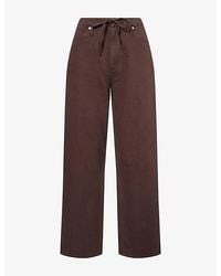 Rag & Bone - Miramar Straight-Leg Denim Jeans - Lyst