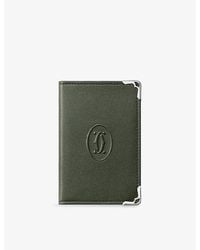 Cartier - Must De 4Cc Leather Card Holder - Lyst