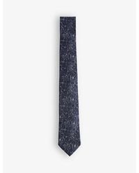 Ted Baker - Vy Line Floral-pattern Silk Tie - Lyst