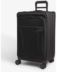 Briggs & Riley Black Baseline Trunk Spinner Suitcase