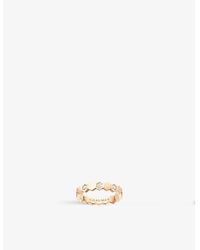 Chaumet - Bee De 18Ct Rose- And Diamond Ring - Lyst
