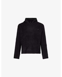 Represent - Textured Borg Relaxed-Fit Knitted Hoodie - Lyst