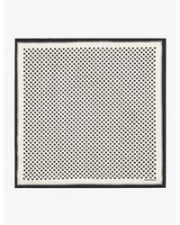 Claudie Pierlot - Logo-pattern Square-shape Silk Scarf - Lyst