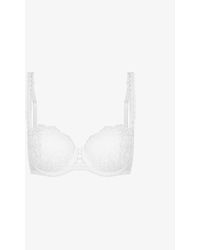 Aubade - Toujours Stretch-lace Strapless Bra - Lyst