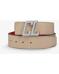Christian Louboutin - Happy Rui Logo-buckle Leather Belt - Lyst