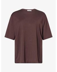 Frankie Shop - Harper Cotton-Jersey T-Shirt - Lyst