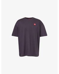 The North Face - Redbox Logo-Patch Cotton T-Shirt - Lyst