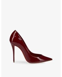 Christian Louboutin - La Pigalle 100 Patent-Leather Pumps - Lyst
